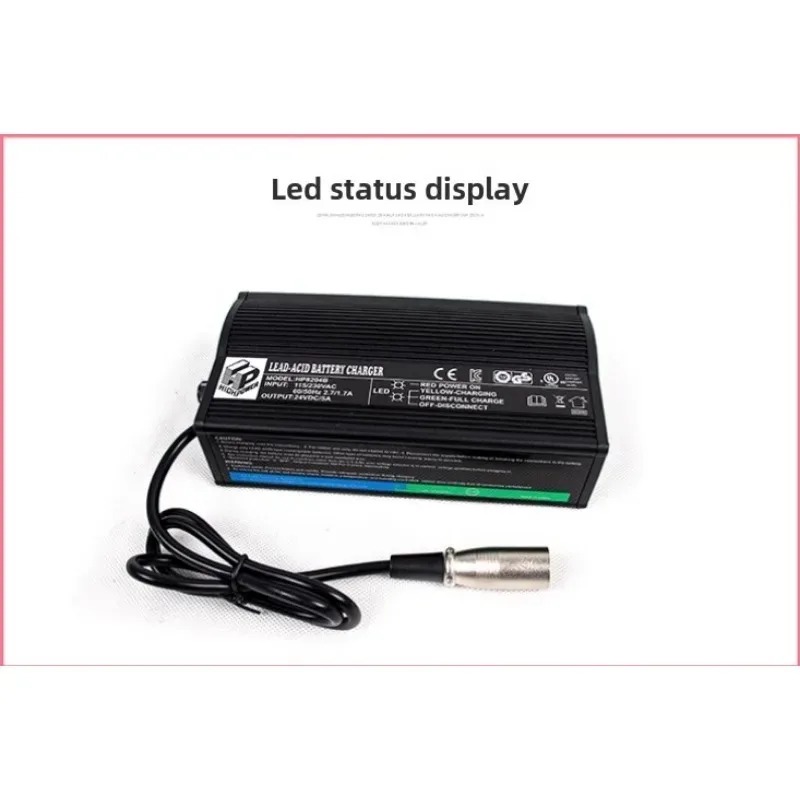 Outdoor Power Wheelchair - 24V 5A Acid AGM GEL B-at-tery