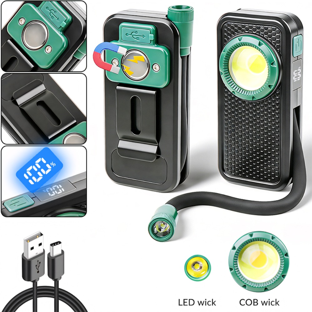 Outdoor Power Lights - New Magnetic Work Light with Pen