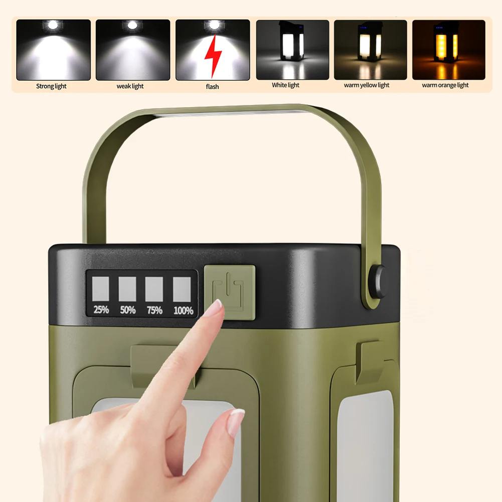 Solar Outdoor Portable Camping - đánh giá và giá Outdoor Power Lights