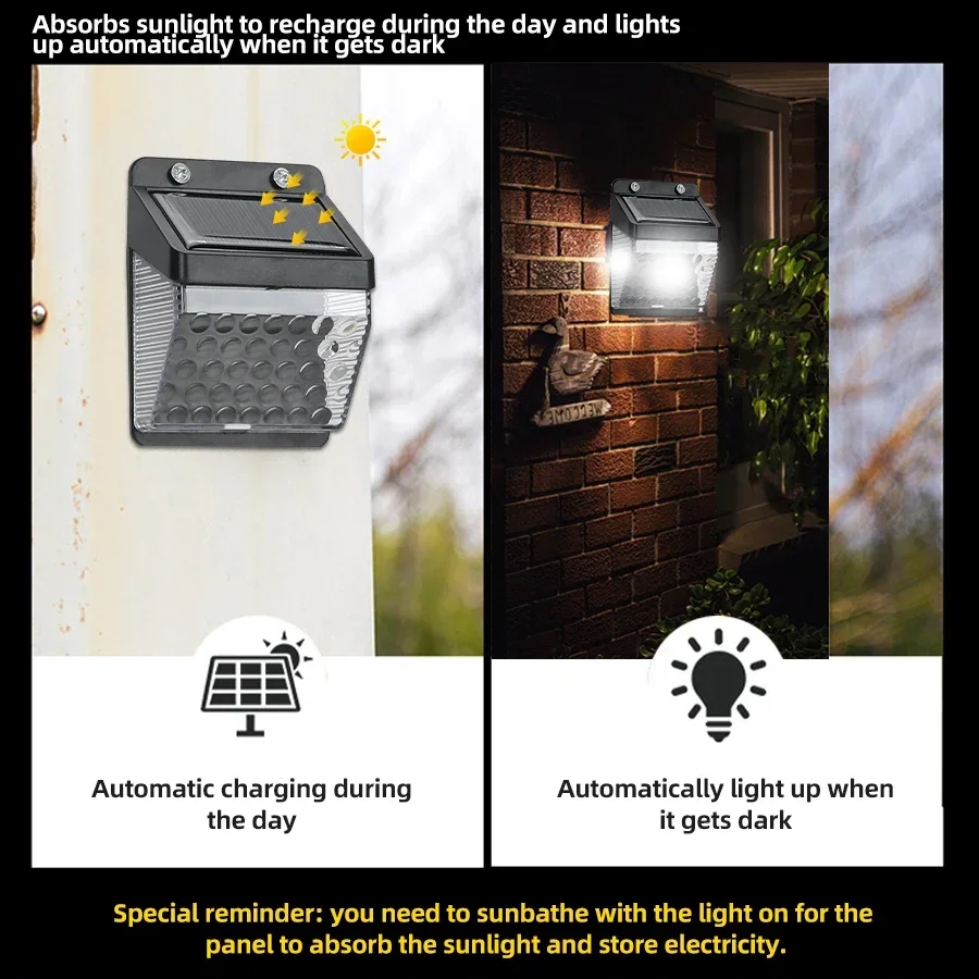 LED Solar Light PIR Motion Sen - đánh giá và giá Outdoor Power Lights