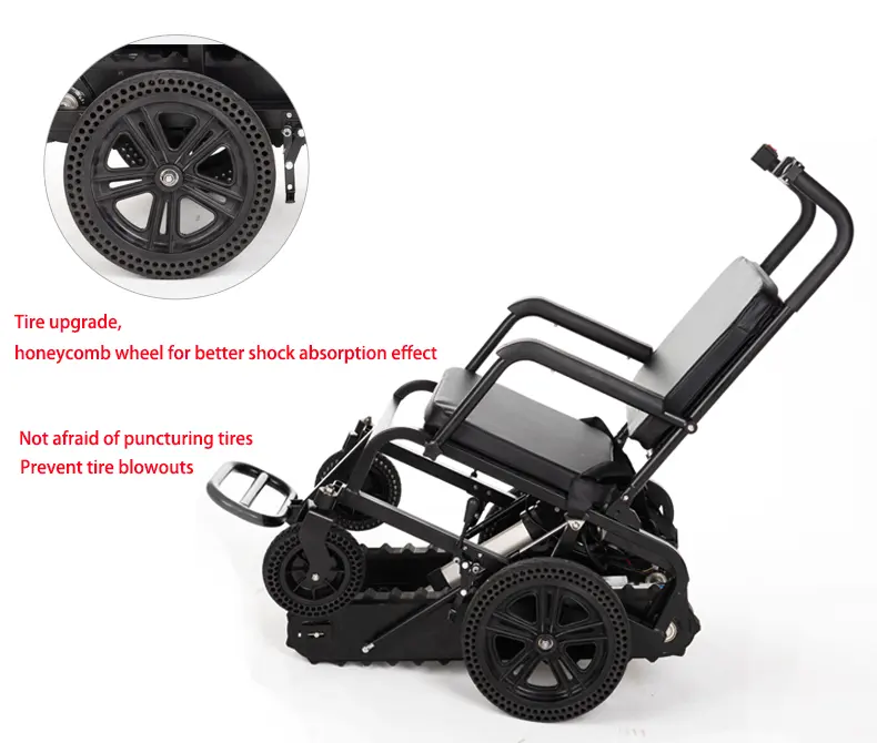 Foldable Outdoor Electric Stai - đánh giá và giá Outdoor Power Wheelchair