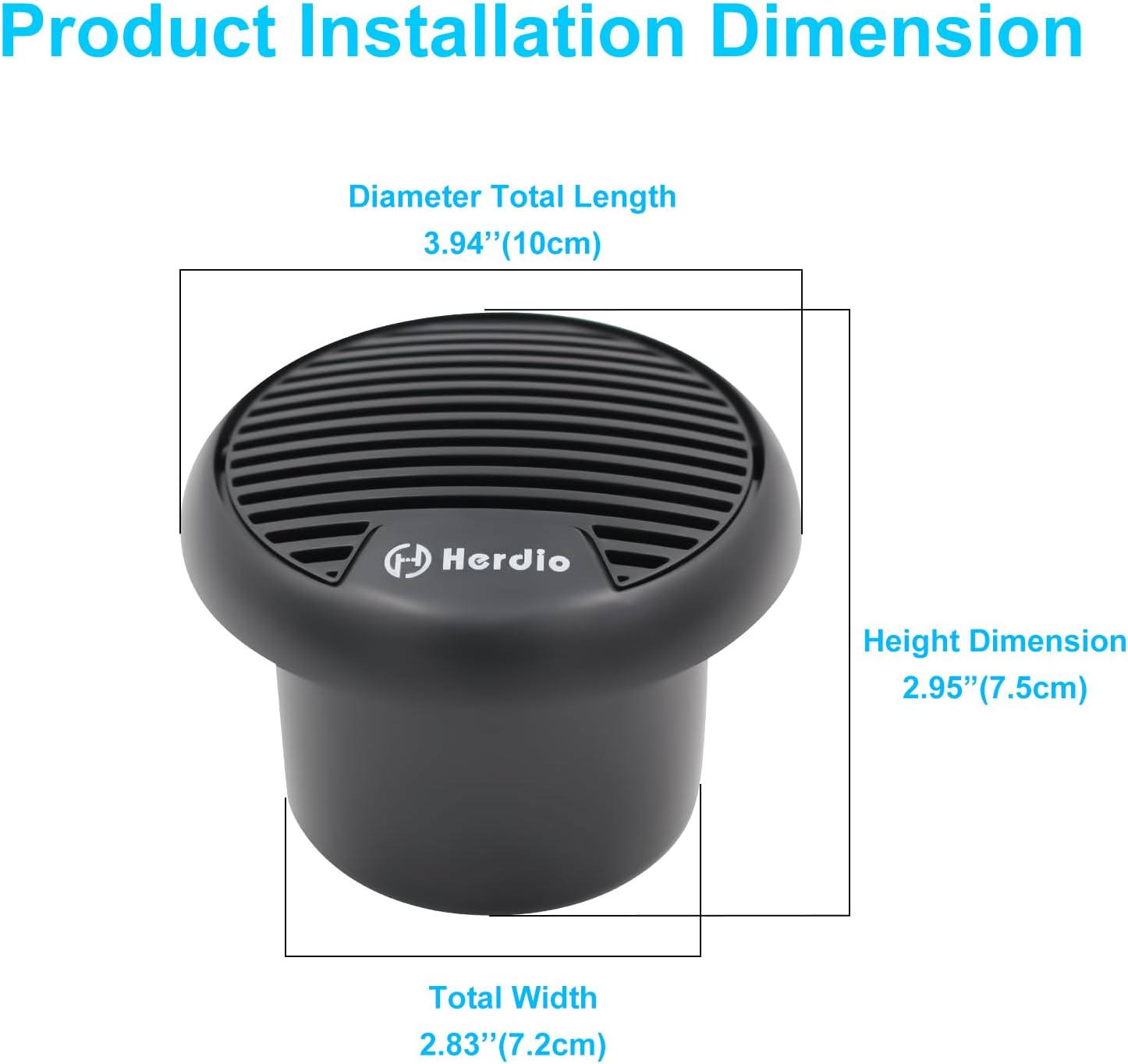 Herdio 2PCS 3'' Bluetooth Mari - đánh giá và giá Outdoor Power For Hot Tub