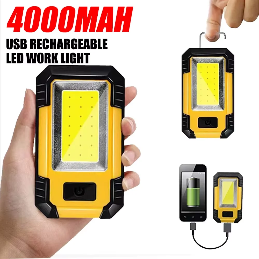 Rechargeable 4000MaH Work Ligh - đánh giá và giá Outdoor Power Lights