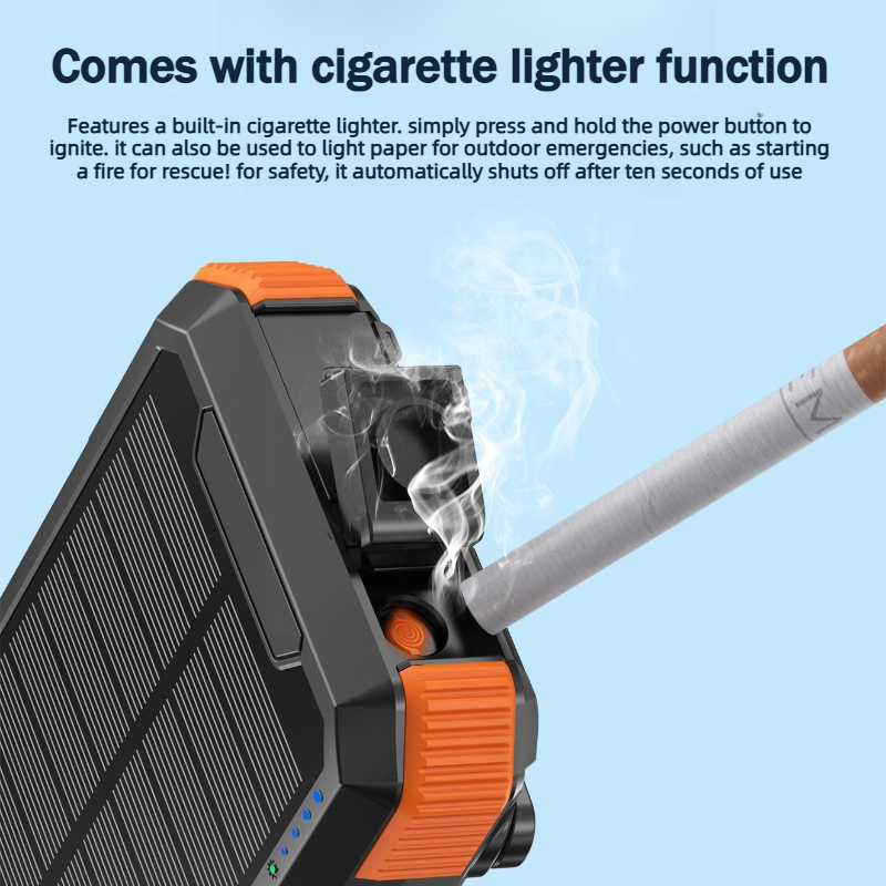 Hand Crank Solar Power Bank 20 - đánh giá và giá Xiaomi Outdoor Power Supply