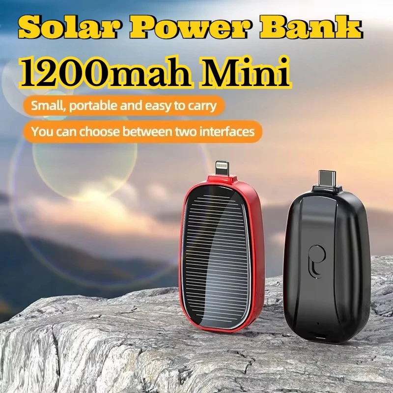 1200mAh Solar Mini Power Bank  - đánh giá và giá Xiaomi Outdoor Power Supply