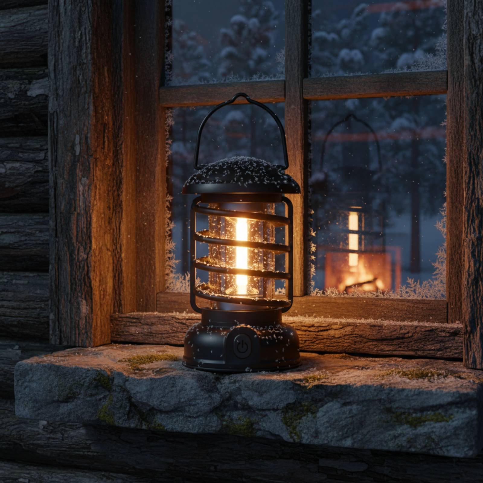 Retro Camping Lantern Two-Way  - đánh giá và giá Outdoor Power Lights