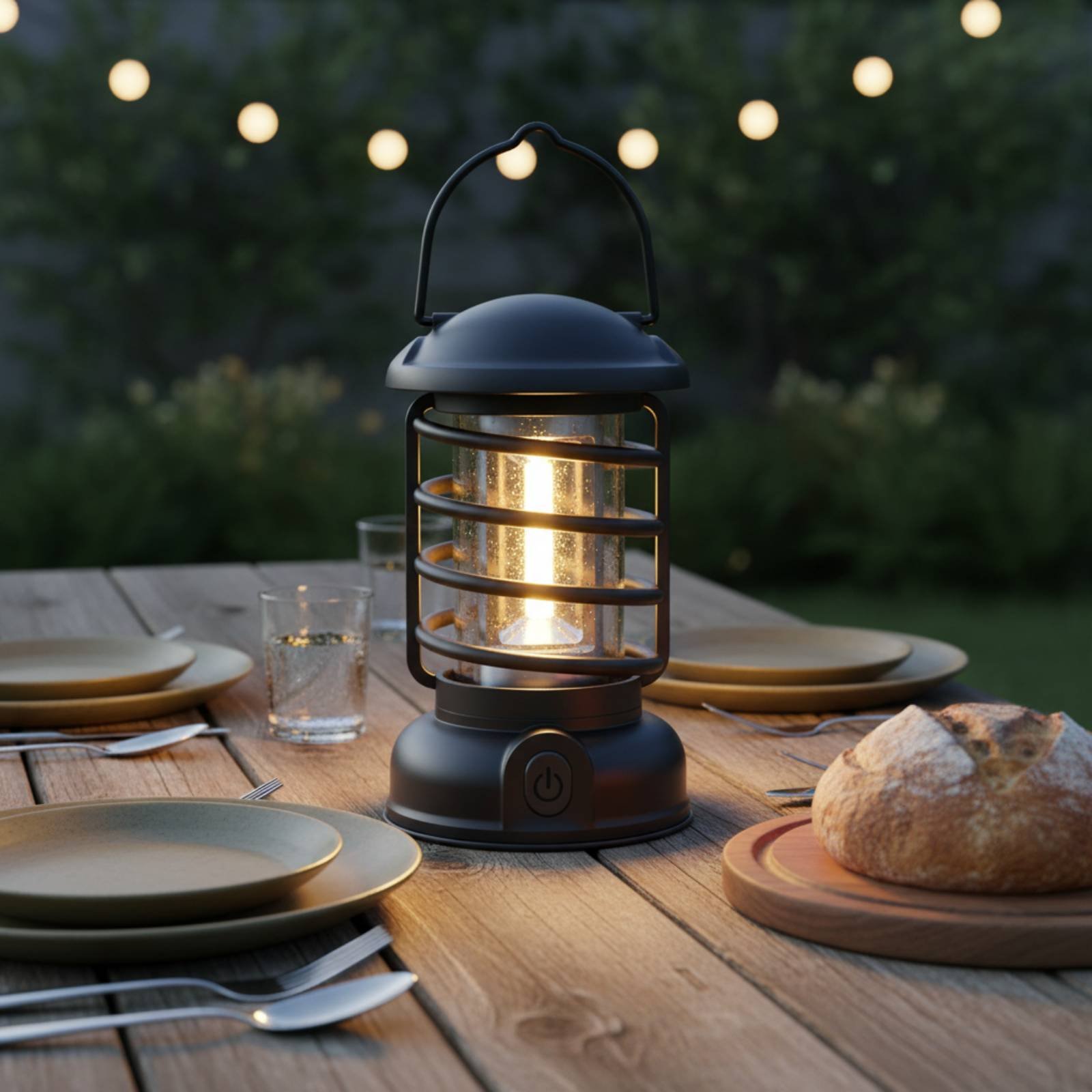 Retro Camping Lantern Two-Way  - đánh giá và giá Outdoor Power Lights