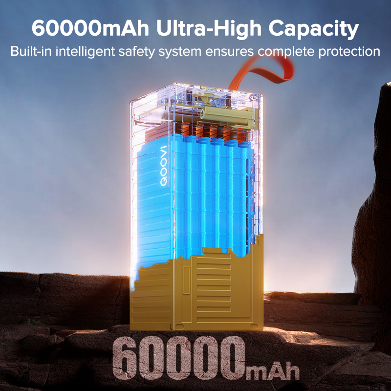 QOOVI 60000mAh 22.5W Power Ban - đánh giá và giá Xiaomi Outdoor Power Supply