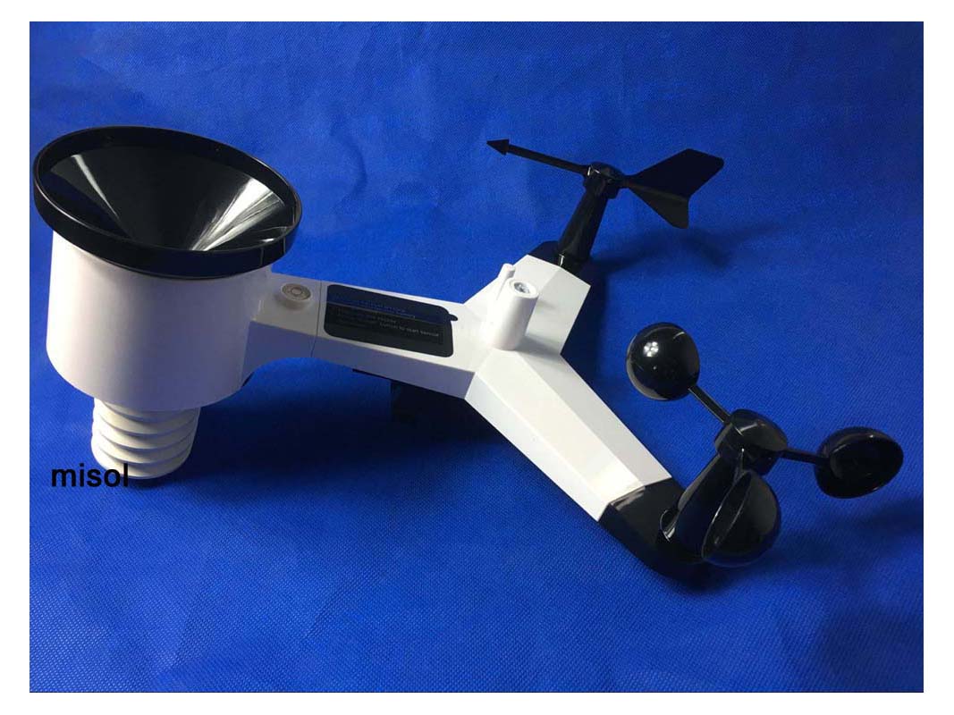 MISOL WiFi Weather Station wit - đánh giá và giá Outdoor Power Meter
