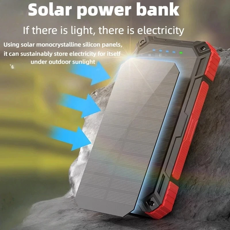 New 20000mAh Solar Power Bank  - đánh giá và giá Xiaomi Outdoor Power Supply