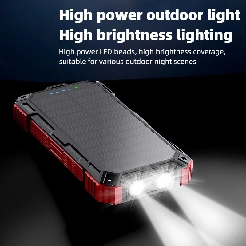 New 20000mAh Solar Power Bank  - đánh giá và giá Xiaomi Outdoor Power Supply