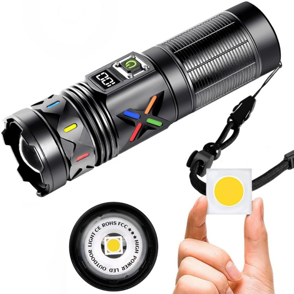 High Power LED Flashlight Tele - đánh giá và giá Outdoor Power Meter