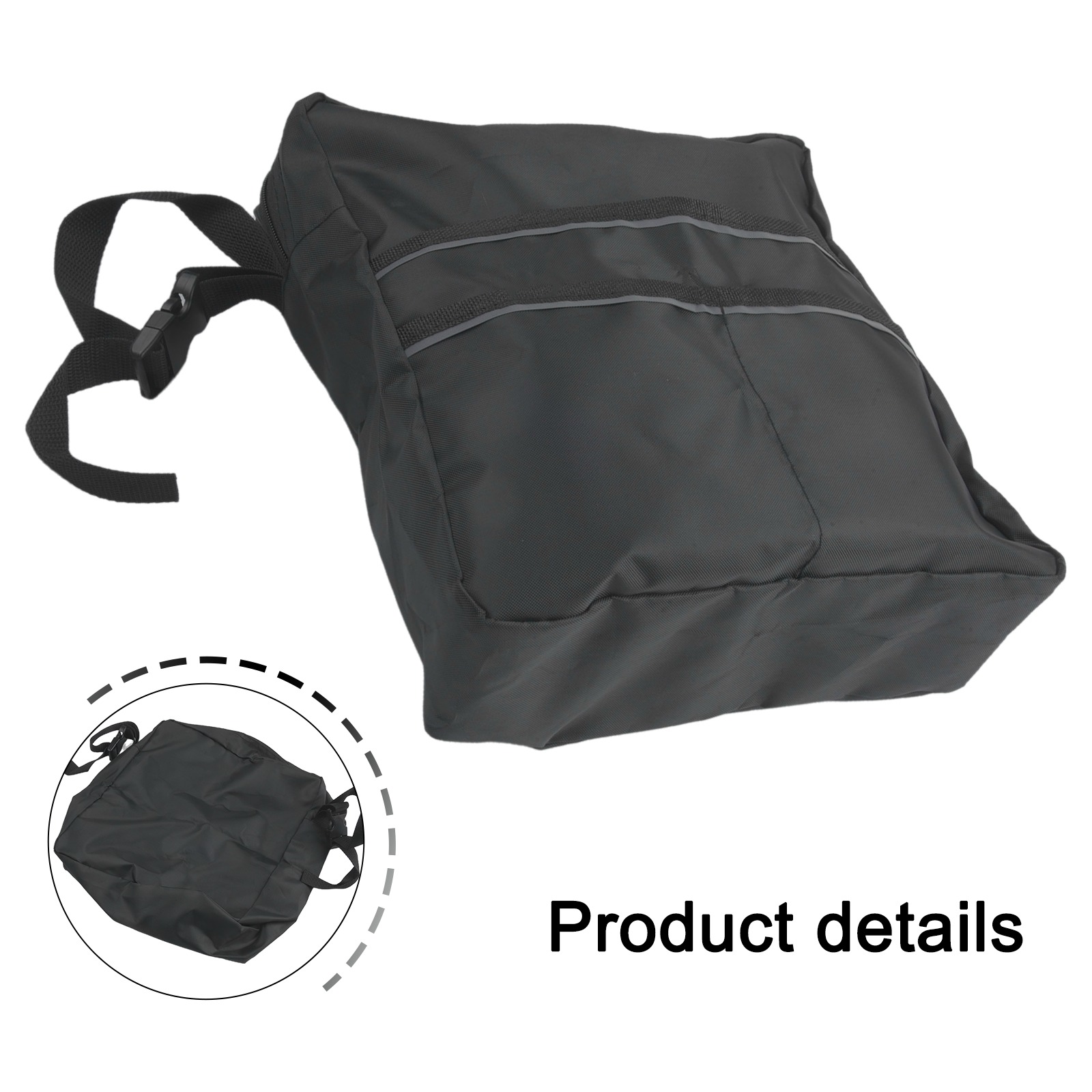 Black Mobility Seat Back Bag F - đánh giá và giá Outdoor Power Wheelchair